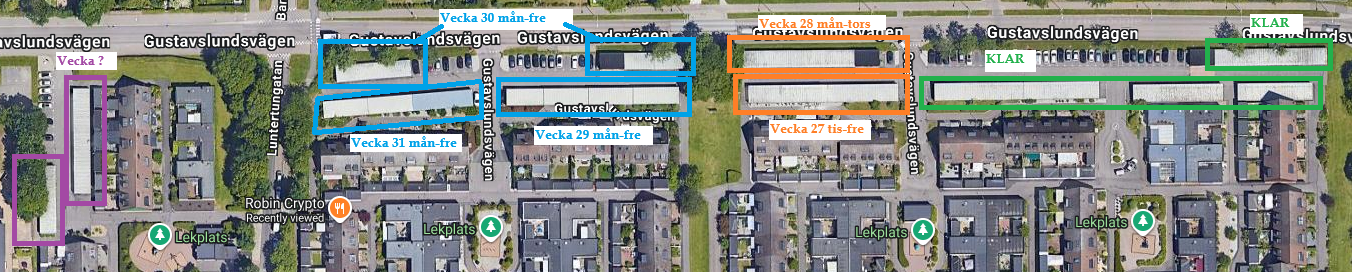 Du visar för närvarande Uppdatering gällande underhåll carportar